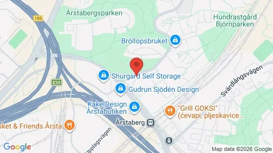 Apartments for rent i Södermalm - kort over placeringen