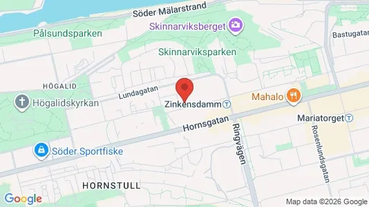 Apartments for rent i Södermalm - kort over placeringen