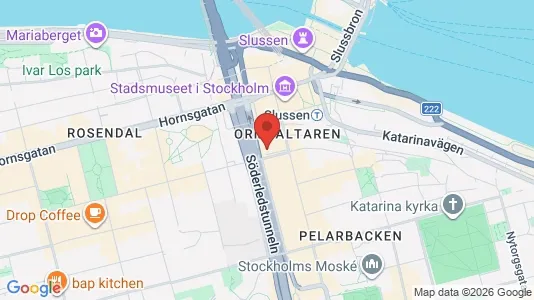 Apartments for rent i Södermalm - kort over placeringen