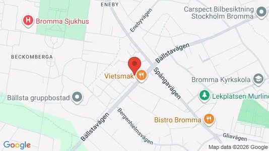 Apartments for rent i Stockholm West - kort over placeringen