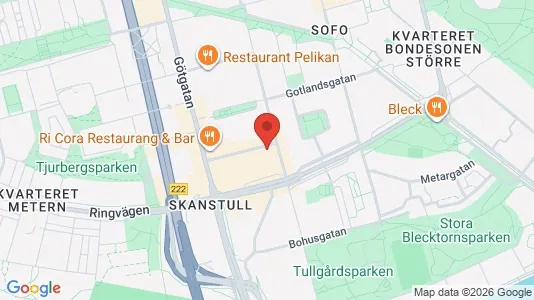 Apartments for rent i Södermalm - kort over placeringen
