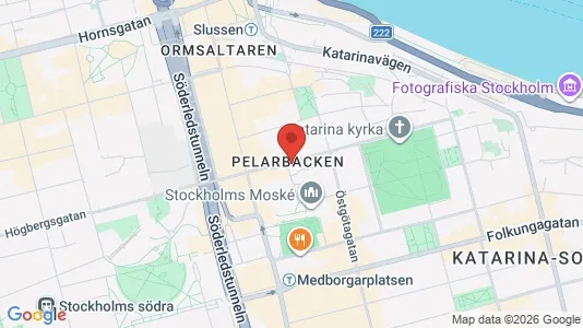 Apartments for rent i Södermalm - kort over placeringen