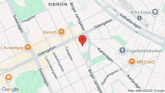 Apartments for rent i Vasastan - kort over placeringen