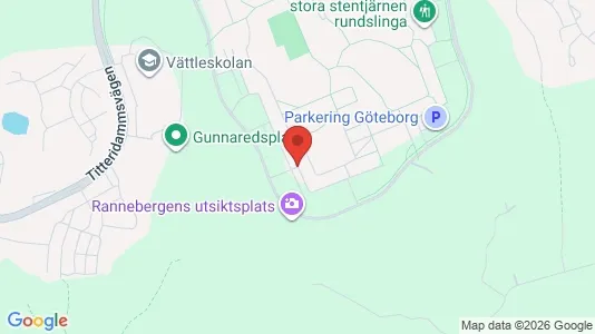 Apartments for rent i Angered - kort over placeringen