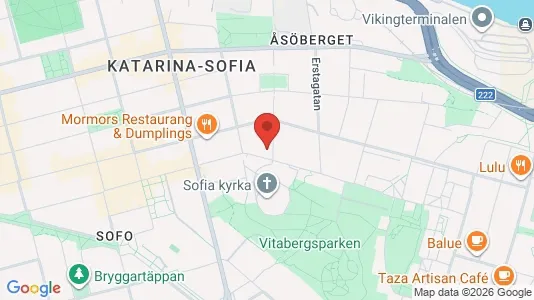 Apartments for rent i Södermalm - kort over placeringen