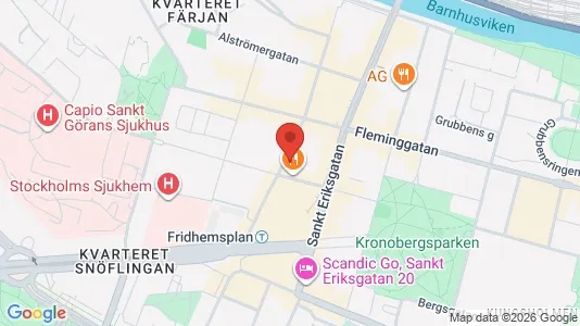 Apartments for rent i Kungsholmen - kort over placeringen