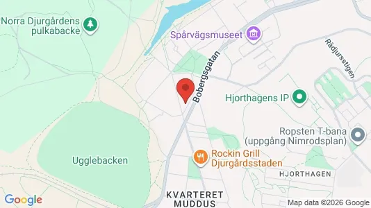 Apartments for rent i Gärdet/Djurgården - kort over placeringen