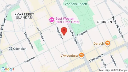Apartments for rent i Vasastan - kort over placeringen