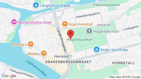 Apartments for rent i Södermalm - kort over placeringen
