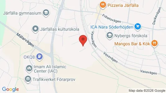 Apartments for rent i Järfälla - kort over placeringen