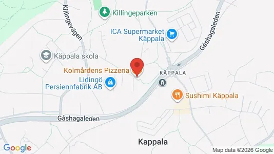 Apartments for rent i Lidingö - kort over placeringen