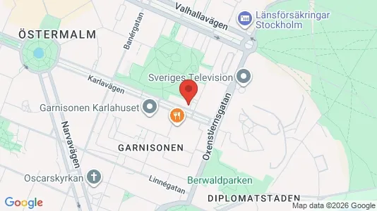 Apartments for rent i Östermalm - kort over placeringen