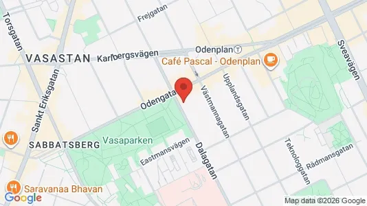 Apartments for rent i Vasastan - kort over placeringen