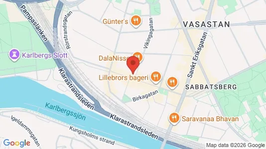 Apartments for rent i Vasastan - kort over placeringen