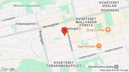 Apartments for rent i Södermalm - kort over placeringen
