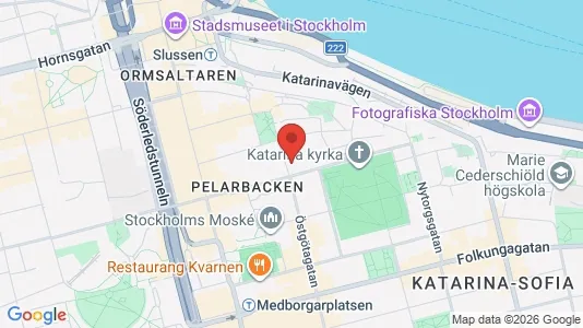 Apartments for rent i Södermalm - kort over placeringen