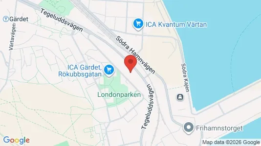 Apartments for rent i Gärdet/Djurgården - kort over placeringen