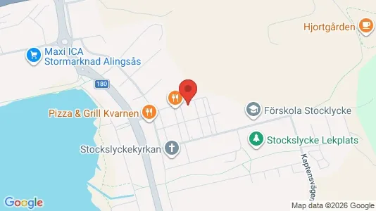 Apartments for rent i Alingsås - kort over placeringen