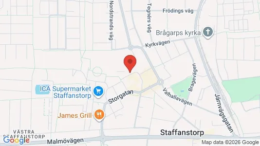 Apartments for rent i Staffanstorp - kort over placeringen