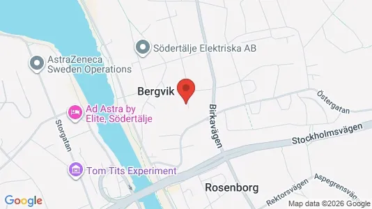 Apartments for rent i Södertälje - kort over placeringen