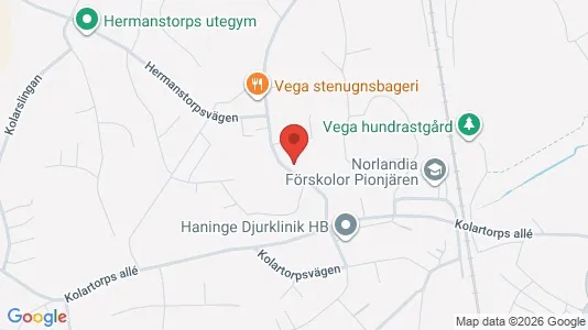 Apartments for rent i Haninge - kort over placeringen