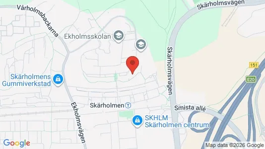 Apartments for rent i Stockholm South - kort over placeringen