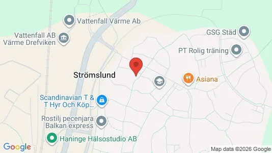 Apartments for rent i Haninge - kort over placeringen