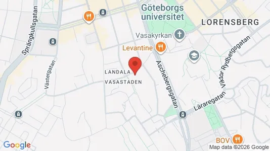 Apartments for rent i Gothenburg City Centre - kort over placeringen
