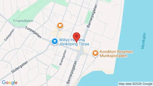 Apartments for rent i Jönköping - kort over placeringen