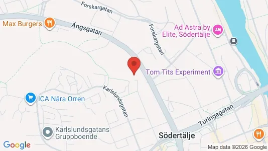 Apartments for rent i Södertälje - kort over placeringen