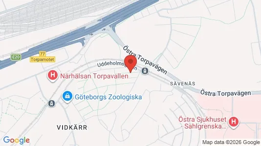 Apartments for rent i Örgryte-Härlanda - kort over placeringen