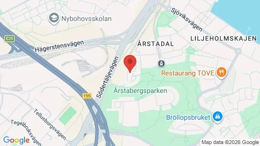 Apartments for rent i Södermalm - kort over placeringen