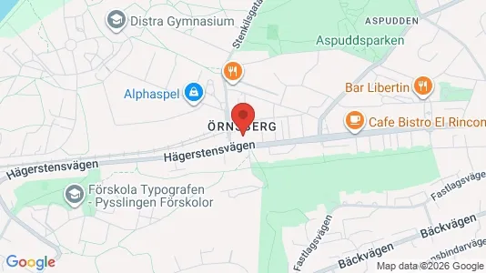 Apartments for rent i Stockholm South - kort over placeringen