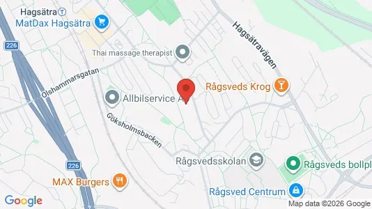 Apartments for rent i Stockholm South - kort over placeringen