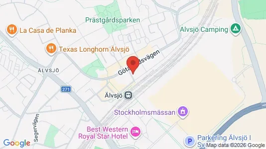 Apartments for rent i Stockholm South - kort over placeringen