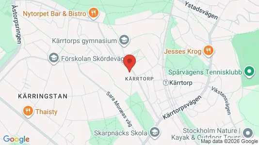 Apartments for rent i Stockholm South - kort over placeringen