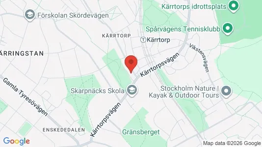 Apartments for rent i Stockholm South - kort over placeringen