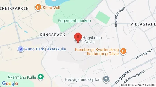 Apartments for rent i Gävle - kort over placeringen