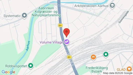 Apartments for rent i Aarhus C - kort over placeringen