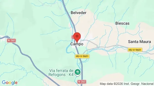 Houses for rent i Campo - kort over placeringen
