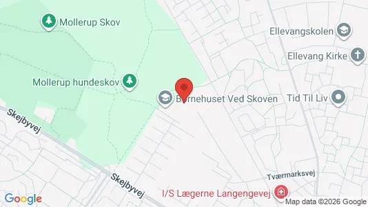 Apartments for rent i Risskov - kort over placeringen