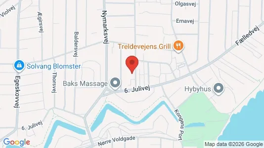 Apartments for rent i Fredericia - kort over placeringen