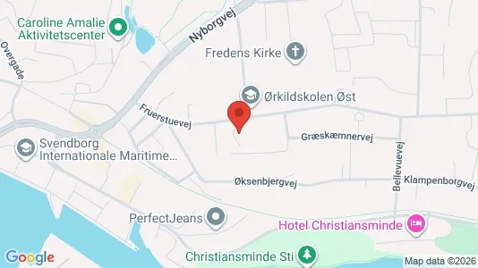 Apartments for rent i Svendborg - kort over placeringen