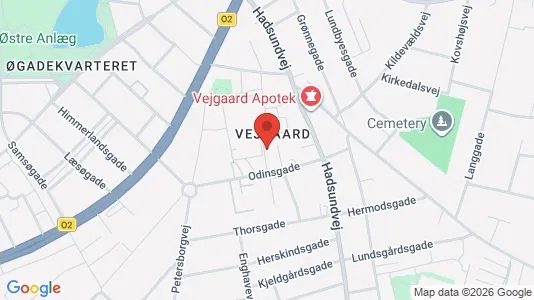 Apartments for rent i Aalborg Center - kort over placeringen