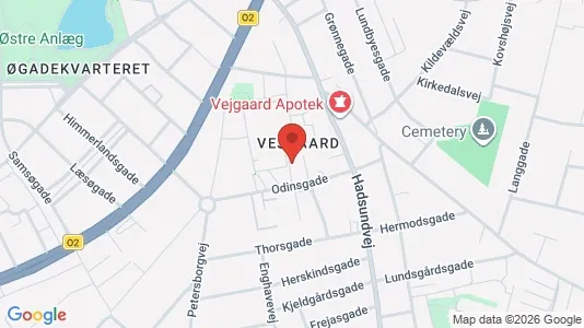 Apartments for rent i Aalborg Center - kort over placeringen