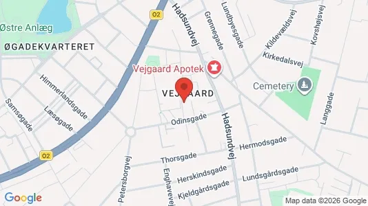 Apartments for rent i Aalborg Center - kort over placeringen