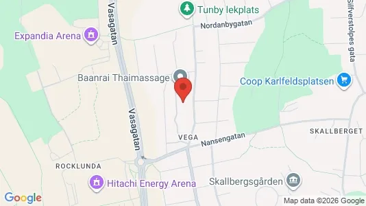 Apartments for rent i Västerås - kort over placeringen