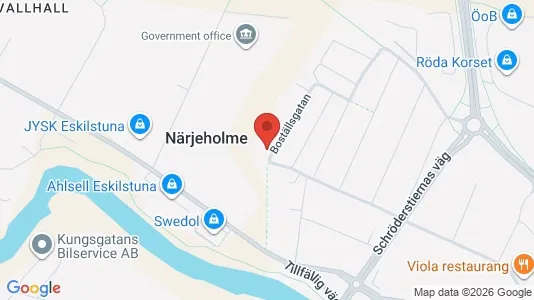 Apartments for rent i Eskilstuna - kort over placeringen
