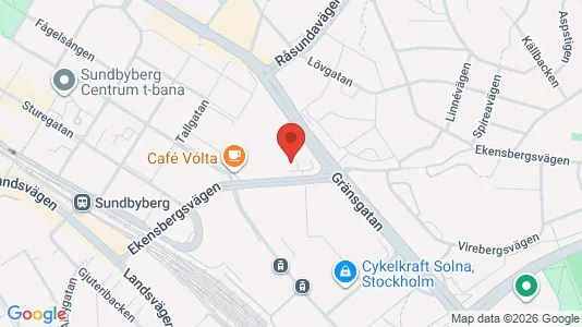 Apartments for rent i Sundbyberg - kort over placeringen
