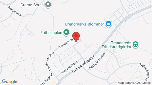 Apartments for rent i Borås - kort over placeringen